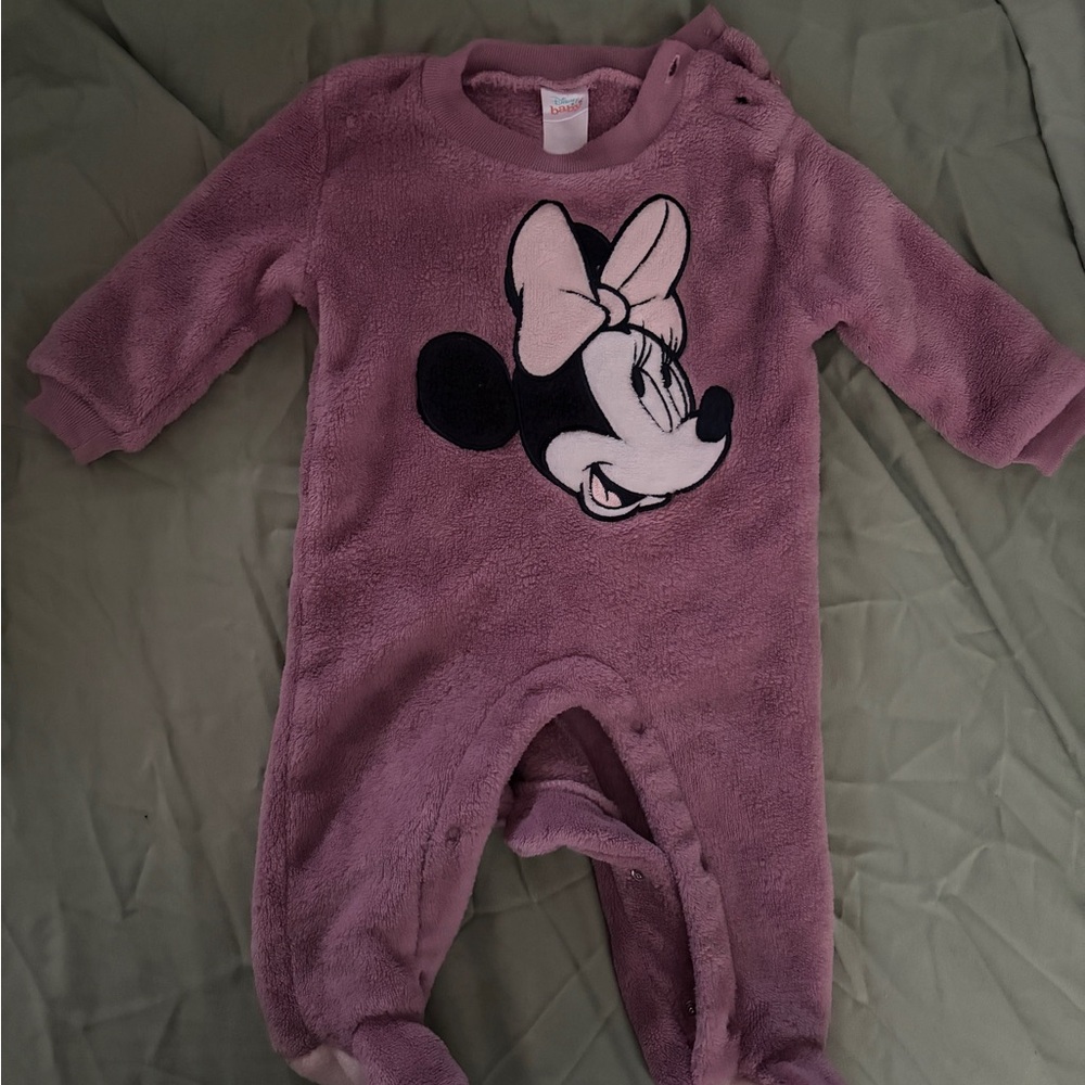 Disney Kids One Piece - Purple Minnie Mouse